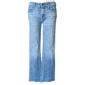 Vintage Y2K 7 For All Mankind Flare Leg Jeans Blue Light Wash Womens Size 30